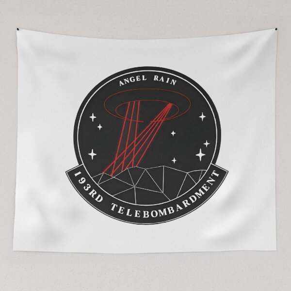 Item preview, Angel Rain: 193rd Telebombardment Mission Patch designed and sold by CharlieDesings.