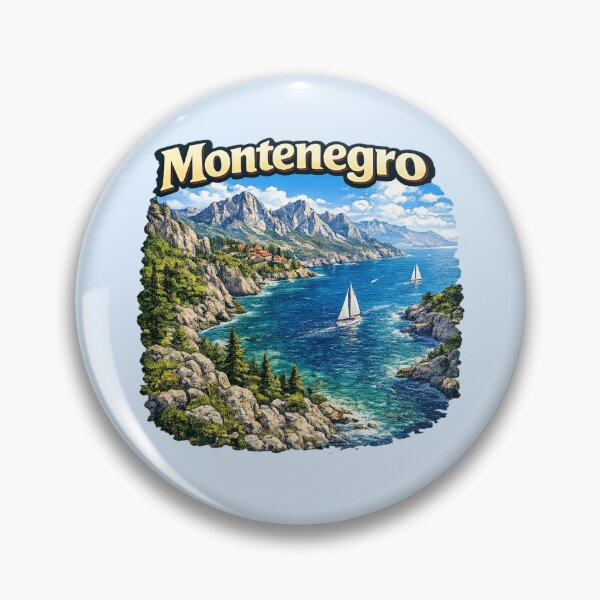 Item preview, Montenegro Adriatic Sailing Coastline designed and sold by Myra365Art.