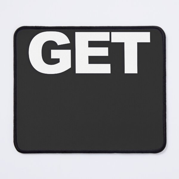 Item preview, GET — White Minimal Bold Type Statement designed and sold by WORDPAUSE.