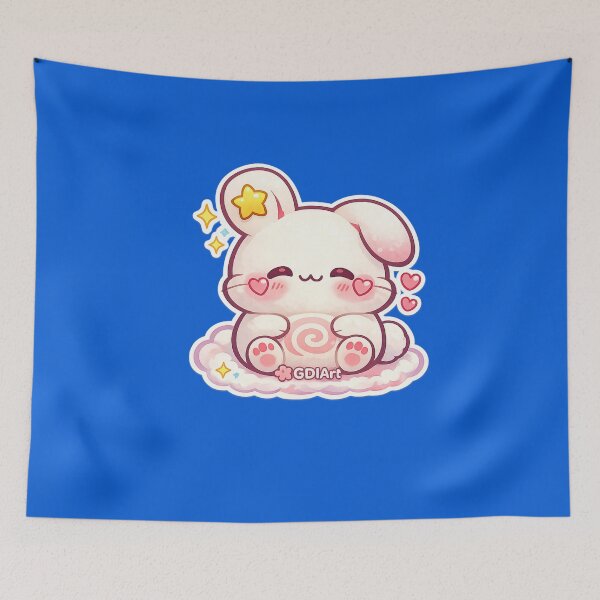 Item preview, Mello the Mochi Bunny - Stay Soft Mello  designed and sold by GDIArt.