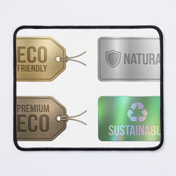 Item preview, Eco friendly and sustainable product labels for business designed and sold by Creative88Art.