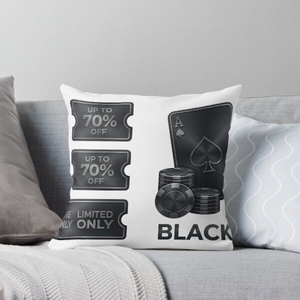 Item preview, Blackjack cards and chips with Black Friday sale tickets designed and sold by Creative88Art.