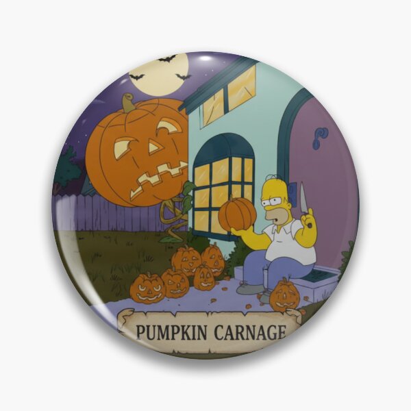 Item preview, Homer Pumpkin Carnage Halloween designed and sold by DohLab.
