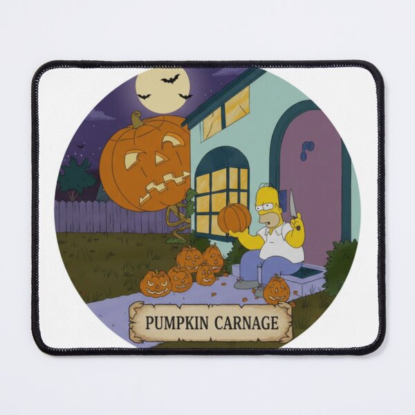 Item preview, Homer Pumpkin Carnage Halloween designed and sold by DohLab.