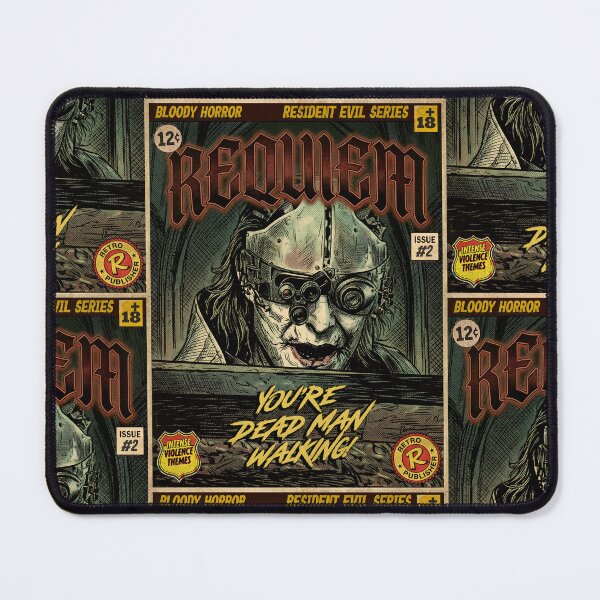 Item preview, Resident Evil 9 Requiem Victor Gideon Vintage Comic Cover Art designed and sold by Back2Collage.