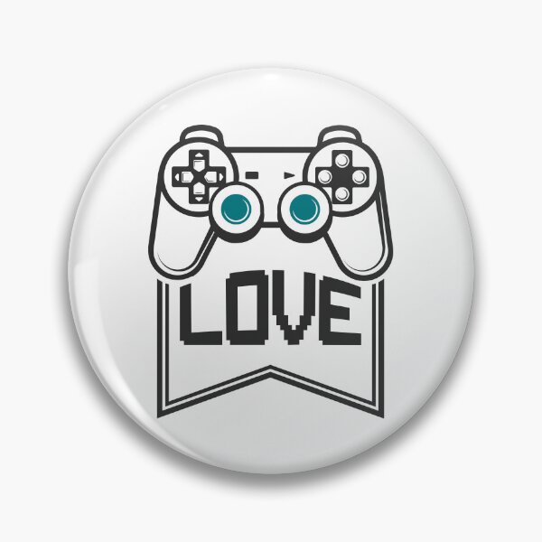 Item preview, Love Control Funny Gaming Quote - Cute Gamer Controller Couple Art designed and sold by FuzionRaptor.