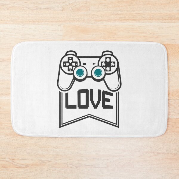 Item preview, Love Control Funny Gaming Quote - Cute Gamer Controller Couple Art designed and sold by FuzionRaptor.
