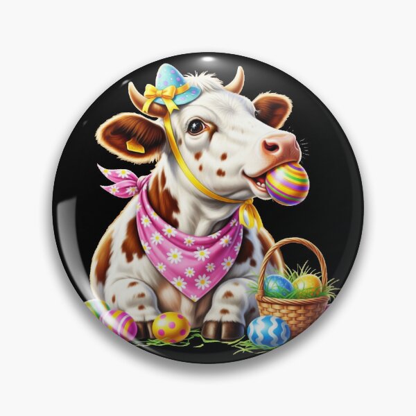 Item preview, Easter with cows designed and sold by FlamaC.