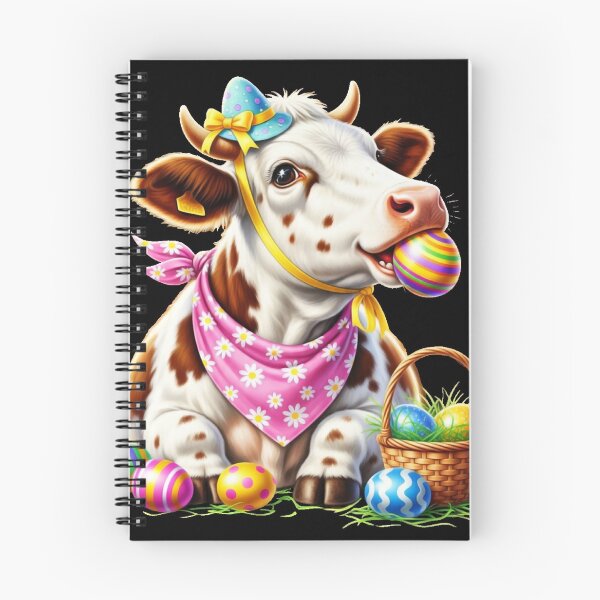 Item preview, Easter with cows designed and sold by FlamaC.