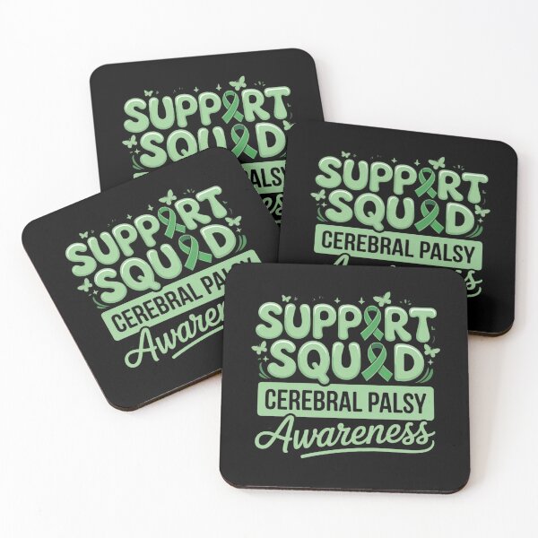Item preview, Cerebral Palsy CP Awareness Smile Face Support Crew Squad designed and sold by ZACK ART.