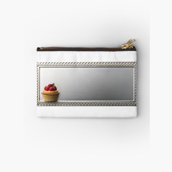 Item preview, Elegant silver tray with delicious raspberry tart designed and sold by Creative88Art.