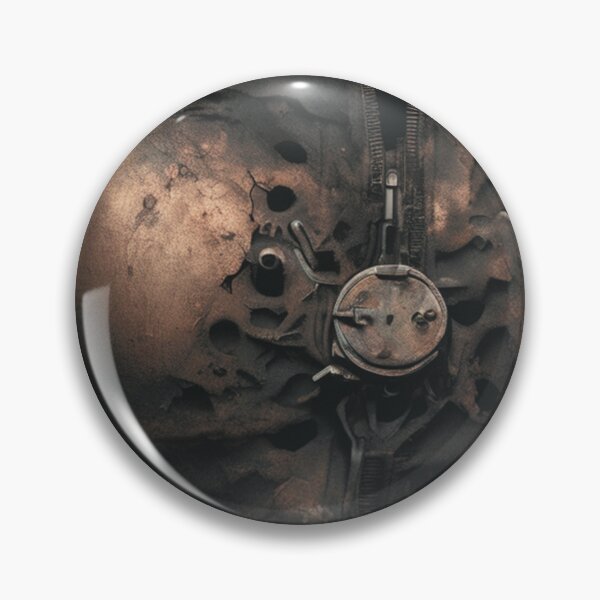 Item preview, Biomechanical Steampunk Core: 3D Industrial Illusion designed and sold by VlodArt.