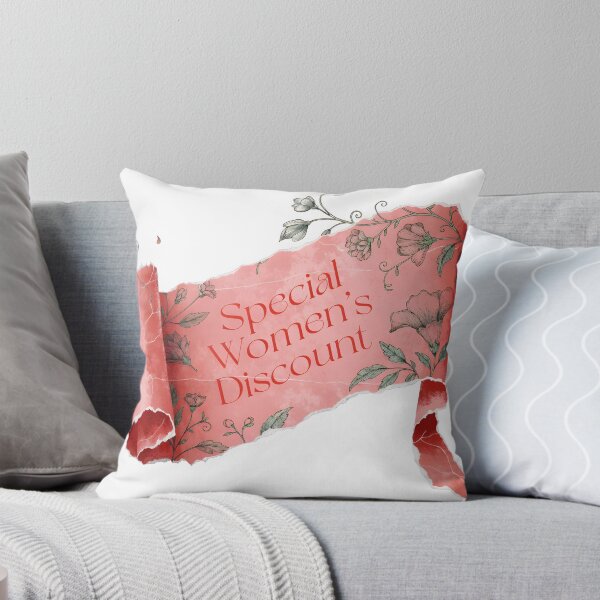 Item preview, Special Women's Discount Banner with Floral Design designed and sold by Creative88Art.