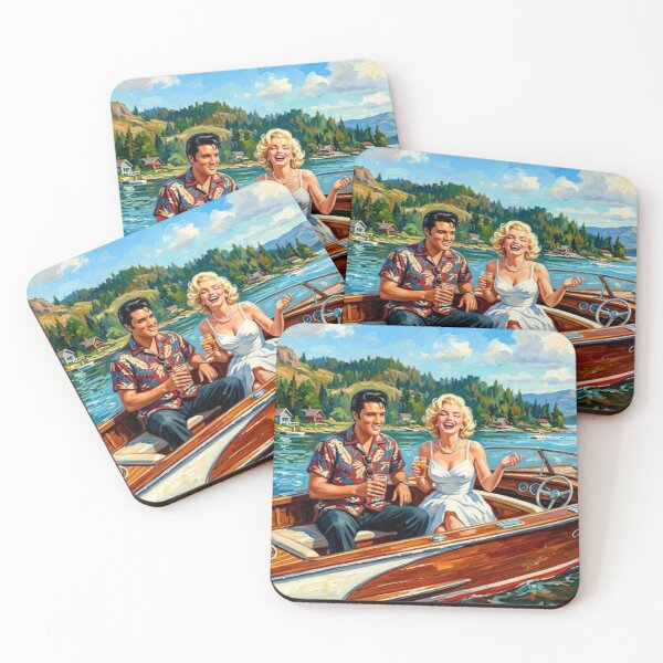 Item preview, Lakefront Legends: Elvis and Marilyn’s Classic Cruise designed and sold by Art's Diner.