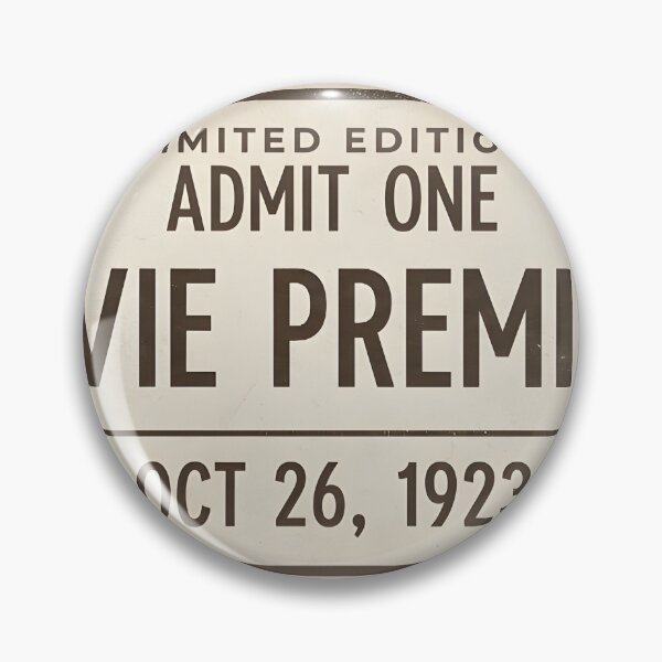 Item preview, Vintage movie premiere ticket from October 26, 1923 designed and sold by Creative88Art.