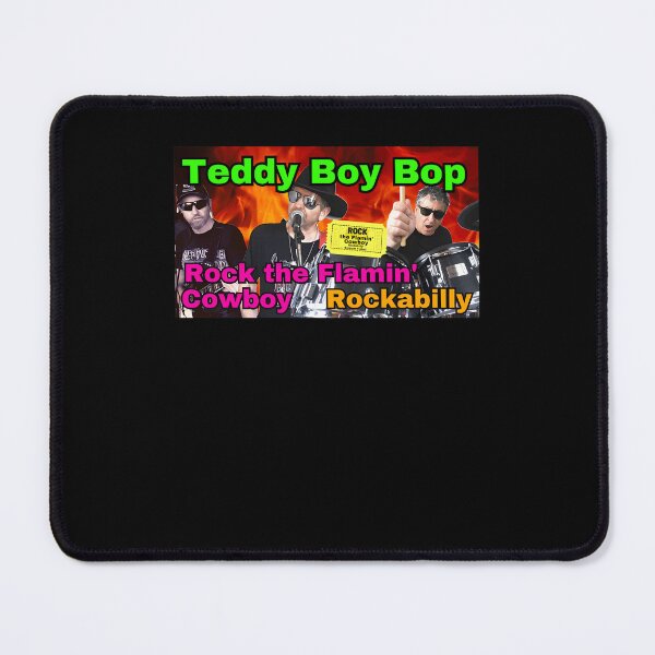 Item preview, ROCK the Flamin Cowboy Teddy Boy Bop designed and sold by memeducer.