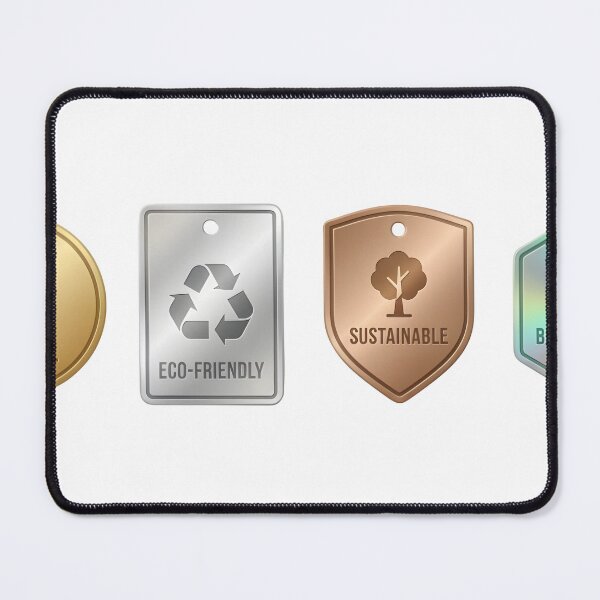Item preview, Eco friendly labels for sustainable products and natural materials designed and sold by Creative88Art.