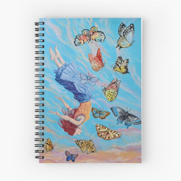 Item preview, Cayendo con las mariposas designed and sold by Rabbitfool.