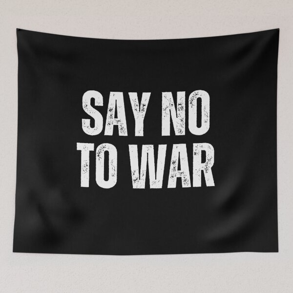 Item preview, say no to war designed and sold by sydney-syder.
