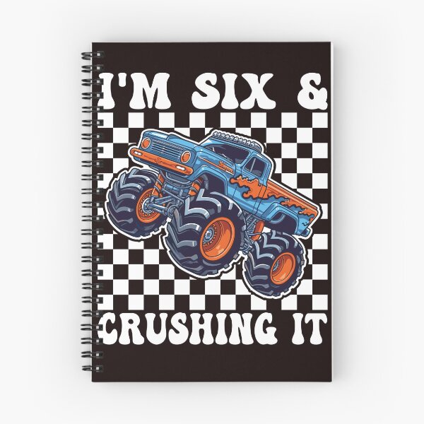 Item preview, 6th Birthday Monster Truck 6 Year Old Boys 6th Party Boys designed and sold by Night Forest.