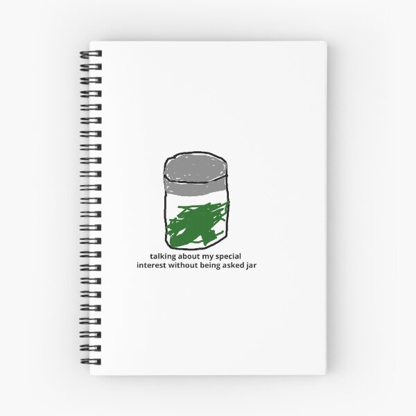 Item preview, Talking About Special Interest Without Being Asked Jar designed and sold by TeaAndBooks36.