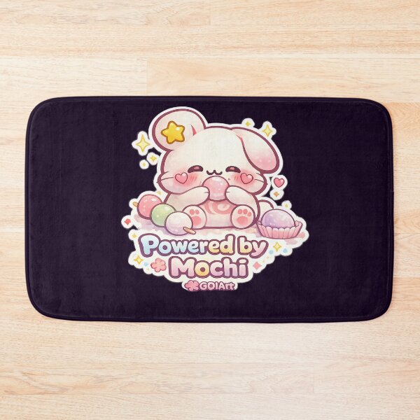 Item preview, Mello the Mochi Bunny -  Snack Time Mello designed and sold by GDIArt.