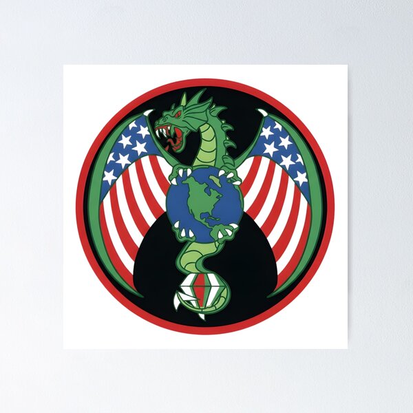 Item preview, NROL-19: Homer, The Global Guardian Dragon Emblem designed and sold by CharlieDesings.