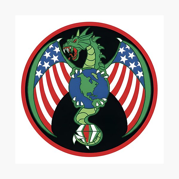 Item preview, NROL-19: Homer, The Global Guardian Dragon Emblem designed and sold by CharlieDesings.