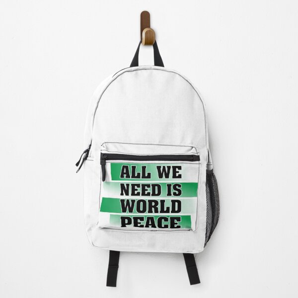 Item preview, All We Need Is World Peace. designed and sold by GOODLOOKING10.