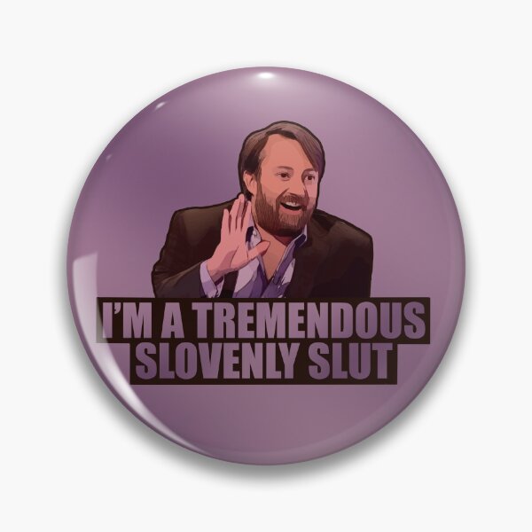 Item preview, David Mitchell WILTY ‘I’m a tremendous slovenly slut’  designed and sold by PrettyPettyCultureClub.