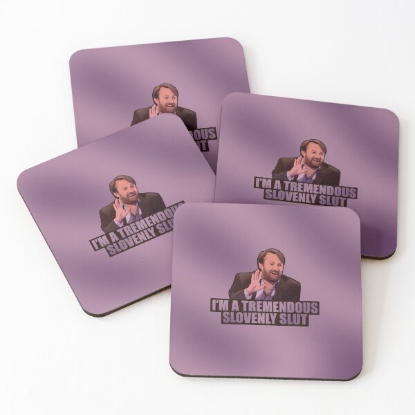 Item preview, David Mitchell WILTY ‘I’m a tremendous slovenly slut’  designed and sold by PrettyPettyCultureClub.