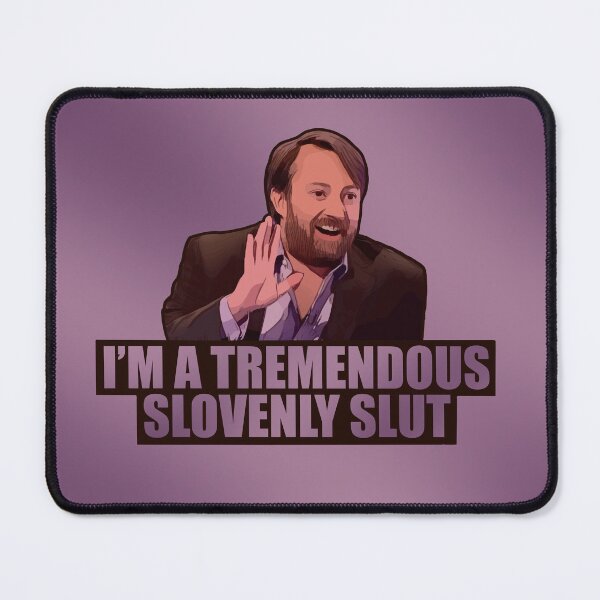 Item preview, David Mitchell WILTY ‘I’m a tremendous slovenly slut’  designed and sold by PrettyPettyCultureClub.