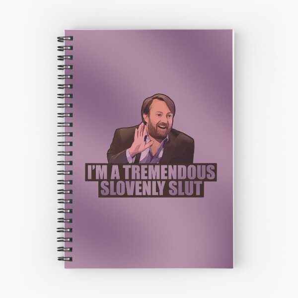 Item preview, David Mitchell WILTY ‘I’m a tremendous slovenly slut’  designed and sold by PrettyPettyCultureClub.
