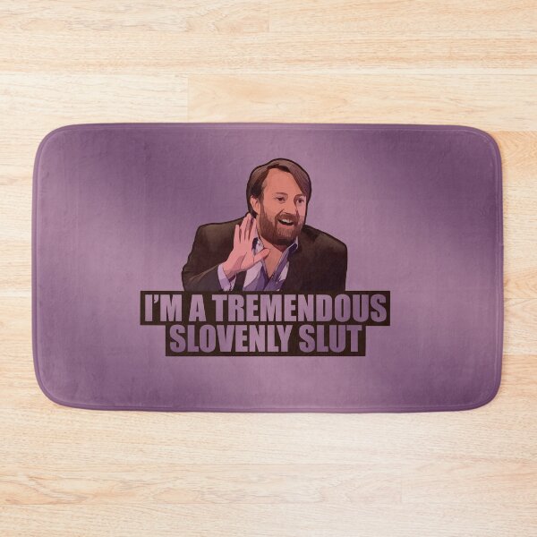 Item preview, David Mitchell WILTY ‘I’m a tremendous slovenly slut’  designed and sold by PrettyPettyCultureClub.