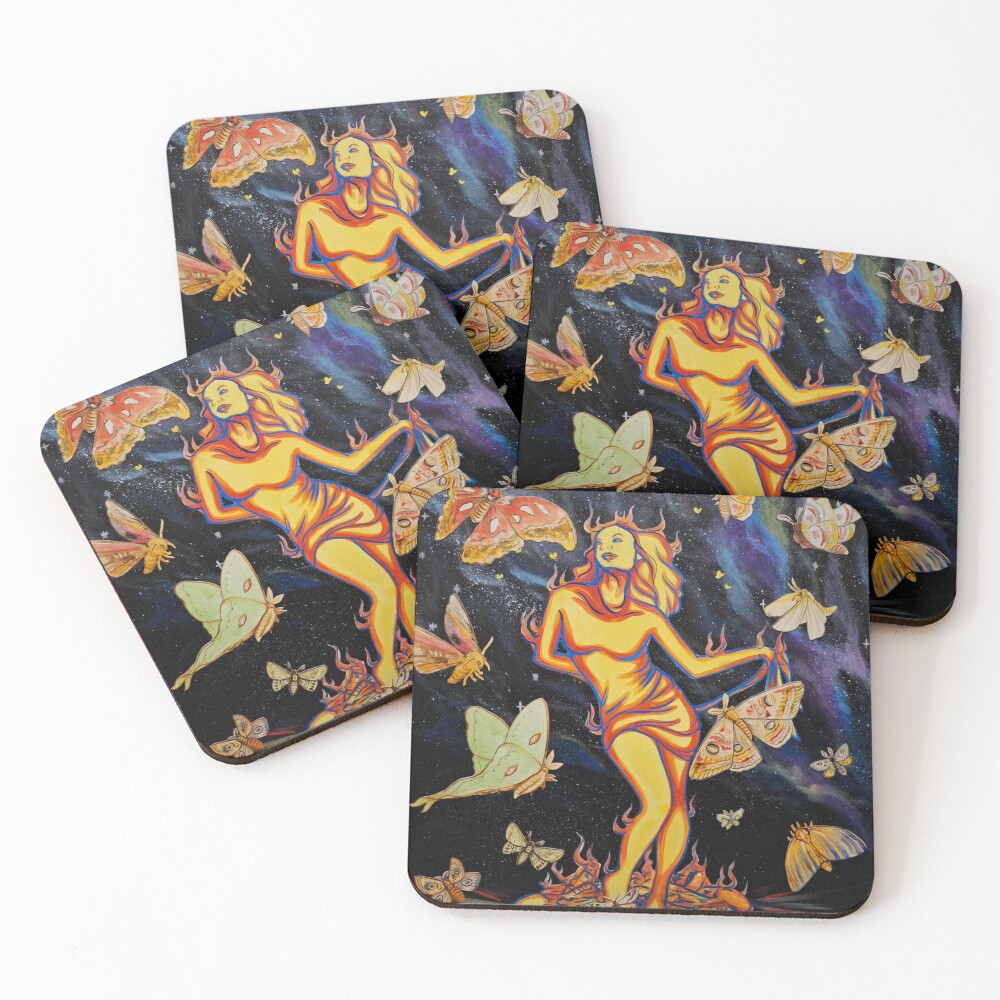 Item preview, Coasters (Set of 4) designed and sold by Rabbitfool.