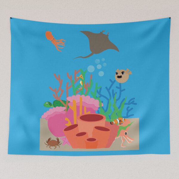 Item preview, Coral Reefs designed and sold by ROSE ANN BANILAR.