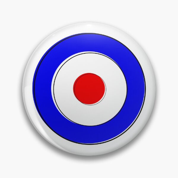 Item preview, Retro Mod Bullseye designed and sold by Normbot2000.