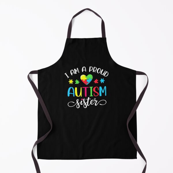 Item preview, I'm A Proud Autism Sister Shirt - Women Girls Heart designed and sold by Cheesymatiion.
