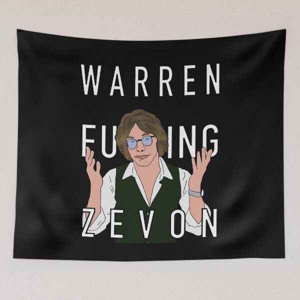 Item preview, Warren F$&king Zevon designed and sold by Brett Rosenberg.