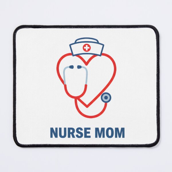 Item preview, Medical Heart Stethoscope Nurse Mom Design designed and sold by Kvarny.