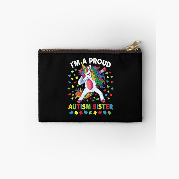 Item preview, Autism Awareness Dabbing Unicorn Girl Proud Autism Sister designed and sold by Cheesymatiion.