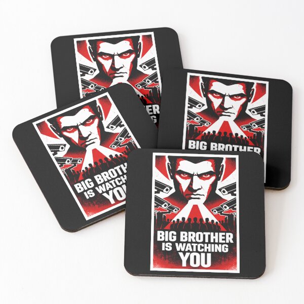 Item preview, Big Brother Is Watching Eye Owellian1984 designed and sold by screenpromos.