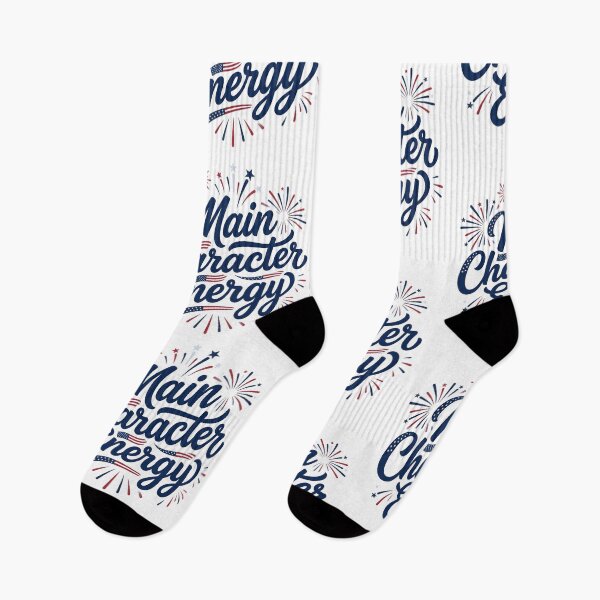 Item preview, Main Character Energy – 4th of July Patriotic Graphic designed and sold by relso.