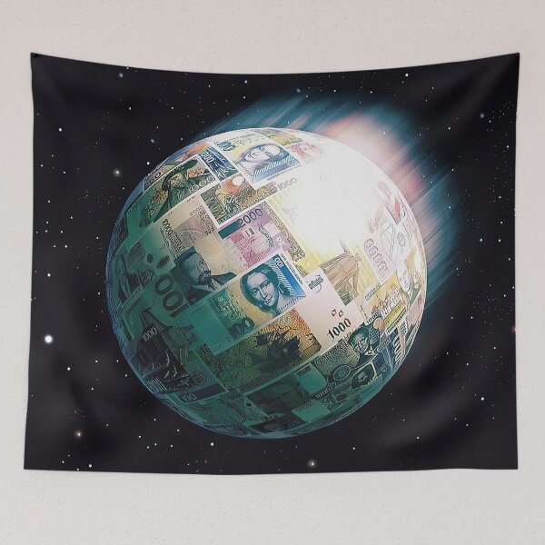 Item preview, Planet of Money designed and sold by MorningFive.
