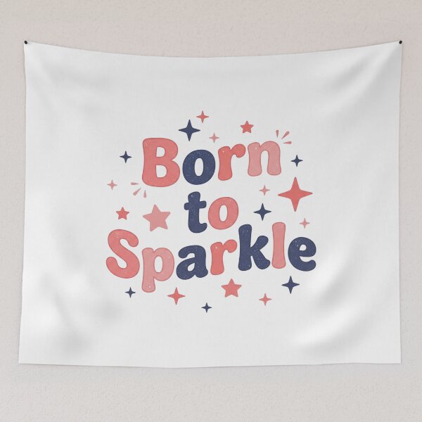 Item preview, Born to Sparkle – Cute 4th of July Fireworks Design designed and sold by relso.