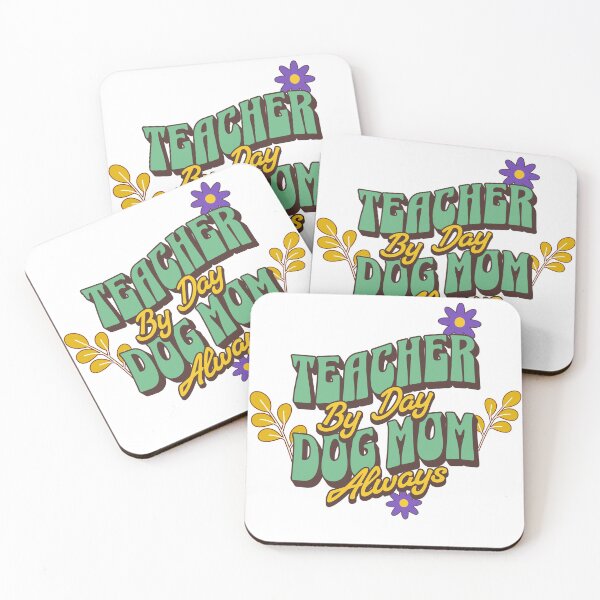 Item preview, Teacher By Day Dog Mom Always – Cute Teacher Dog Lover Design designed and sold by Skides04.