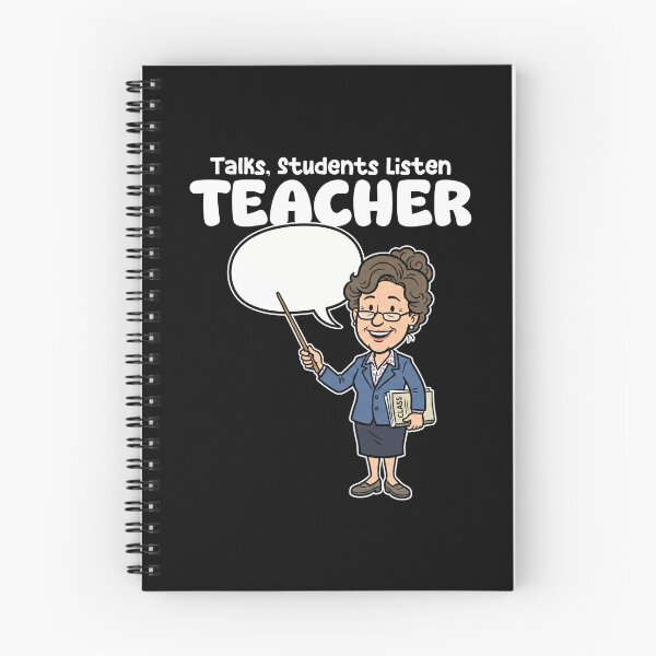 Item preview, TEACHER - TALKS, STUDENTS LISTEN designed and sold by KEF Custom.