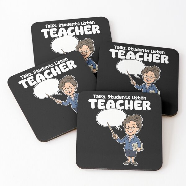 Item preview, TEACHER - TALKS, STUDENTS LISTEN designed and sold by KEF Custom.