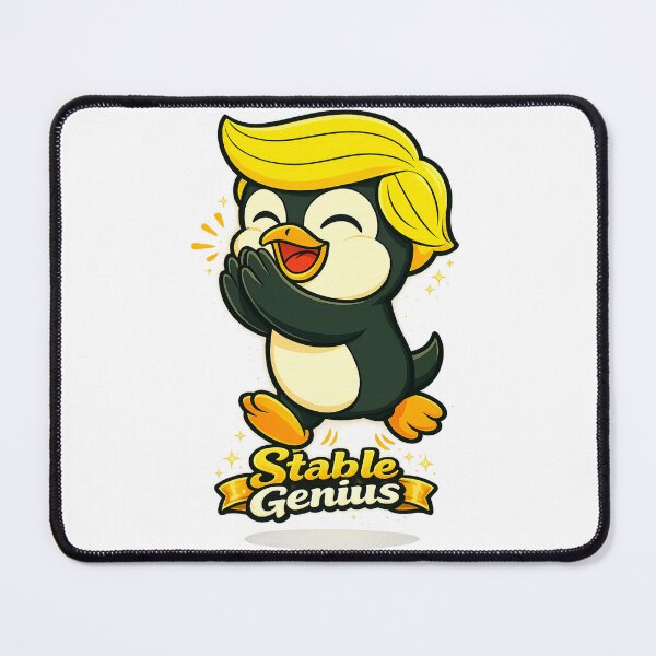 Item preview, Stable Genius Penguin designed and sold by Penguin-Arts.
