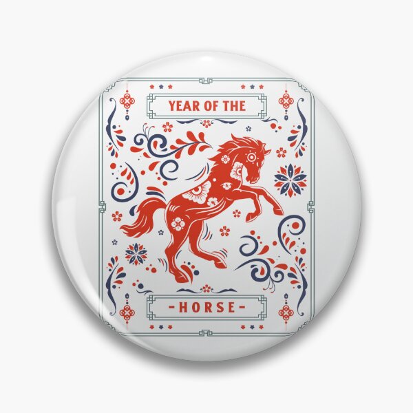 Item preview, Year Of The Horse 馬年 Chinese Zodiac Chinese Lunar New Year designed and sold by GraTEEtude.